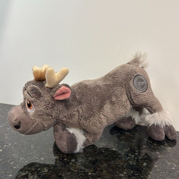 Disney Store Exclusive 11" Frozen Baby Sven Plush Stuffed Reindeer - Picture 2 of 8